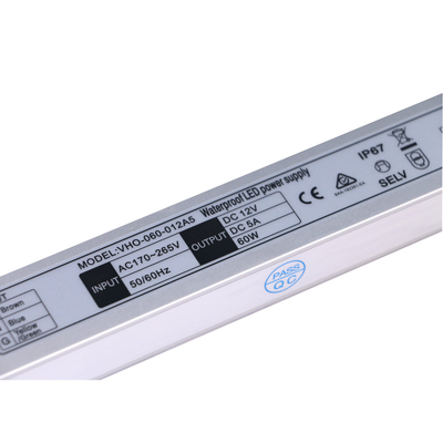 IP67 LED αδιάβροχο τροφοδοτικό Slimline LED Driver για strip neon light