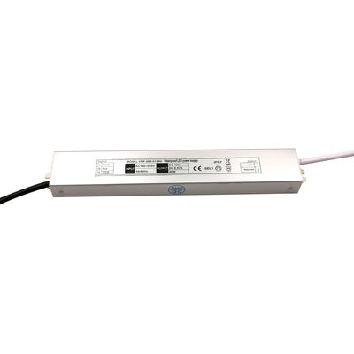 Αδιάβροχο IP67 Slimline LED Driver 12V 80W ERP Σταθερή τάση LED Τροφοδοτικό