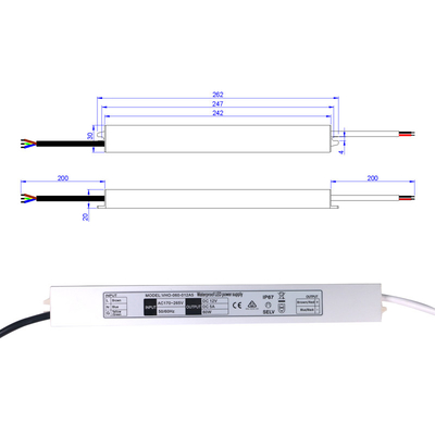 IP67 LED αδιάβροχο τροφοδοτικό Slimline LED Driver για strip neon light