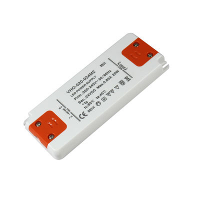Ultra Slim LED Power Supply Driver 20W 24V Constant Voltage for Strip Light
