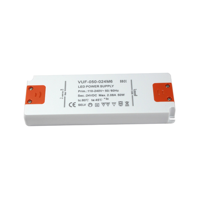 κατηγορία 2 υψηλής αποδοτικότητας Ip67 60w οδηγών των πλαστικών οδηγήσεων 12v 5a/24v 2.5a για το ψυγείο