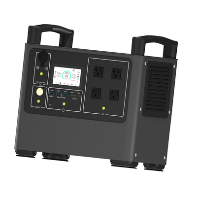 Έκτακτης ανάγκης υπαίθριος 2000w 110V/220V καθαρός ημιτόνου κυμάτων ηλιακός σταθμός παραγωγής ηλεκτρικού ρεύματος μπαταριών φορητός