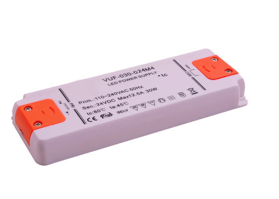 εναλλασσόμενο ρεύμα 110V 240V οδηγών των λεπτών οδηγήσεων 30W 1.25A εξαιρετικά στο συνεχές ρεύμα 24V για τα φω'τα γραφείου