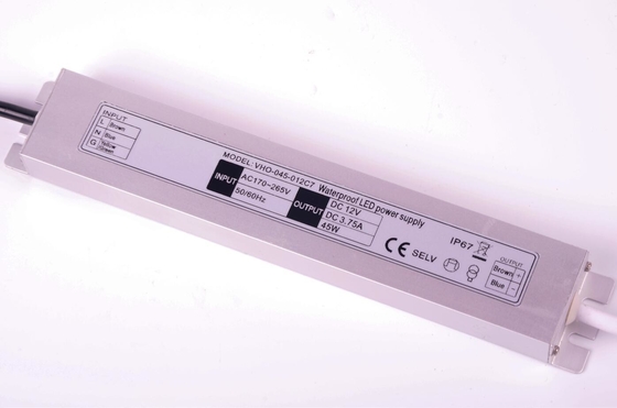 12V οδηγός 45W ελαφριά 213x35.6x17.4mm των σταθερών οδηγήσεων τάσης μη παχυντικών