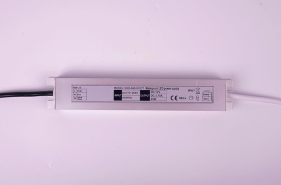 12V οδηγός 45W ελαφριά 213x35.6x17.4mm των σταθερών οδηγήσεων τάσης μη παχυντικών