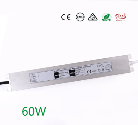 Αντι μόνωση οδηγών 12V 60W 5A των λεπτών οδηγήσεων τρόπου μετατροπής RoHS