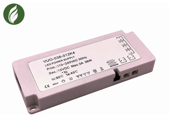 Ελαφρύ λεπτό 240V στον οδηγό των οδηγήσεων 12V, 36W 12V κάτω από το μετασχηματιστή φωτισμού γραφείου