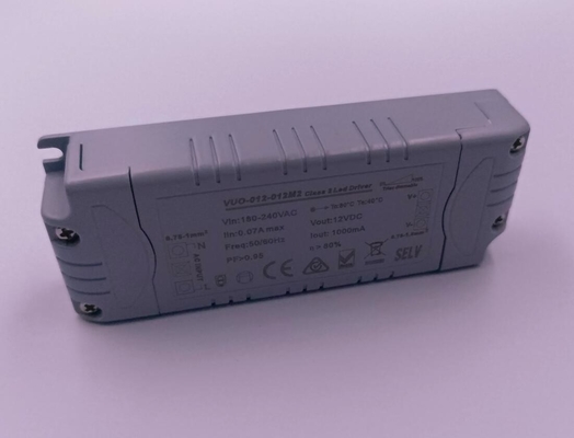 Triac εξασθενίζοντας παροχή ηλεκτρικού ρεύματος των υπερβολικά ελαφριών οδηγήσεων, οδηγός 12V Dimmable για τα φω'τα λουρίδων των οδηγήσεων