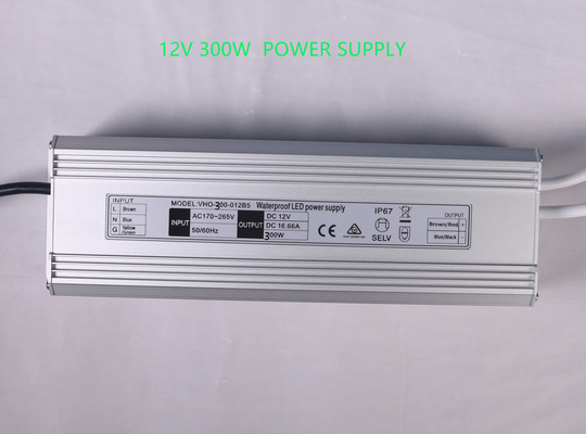 Οδηγός 300W των αδιάβροχων υπαίθριων οδηγήσεων ETL IP67 αντιδιαβρωτικός