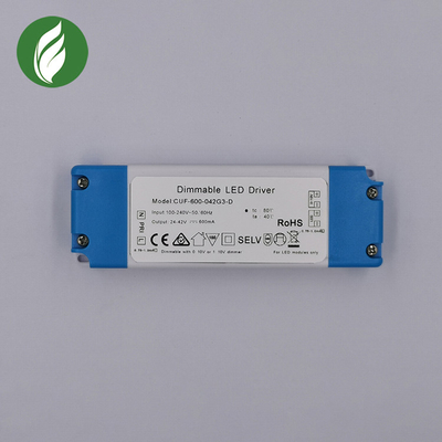 600mA IP20  οδηγός 24 βολτ οδηγήσεων Dimmable υπερβολικά ελαφρύς για το γραμμικό φως